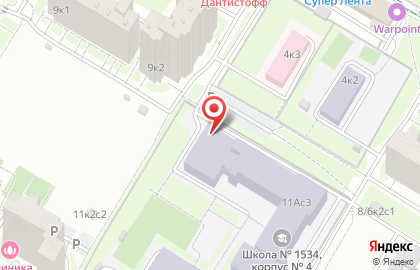 Участковая избирательная комиссия №2128 на карте