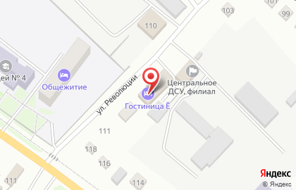 Гостиница Ё на карте