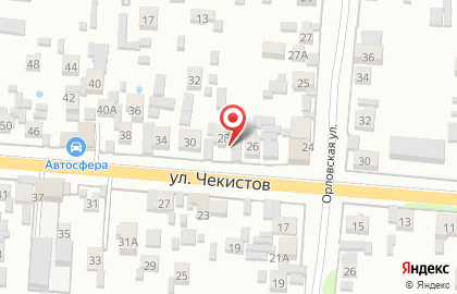 Красный дракон в Кировском районе на карте