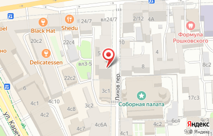 Компания по организации квестов Клаустрофобия в переулке Лихов на карте