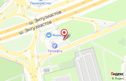 Татнефть на метро Новогиреево на карте