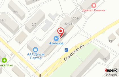 Супермаркет цифровой техники и бытовой электроники ДНС на Советской улице на карте