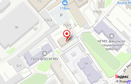 Ногинский Стройфарфор в Заельцовском районе на карте