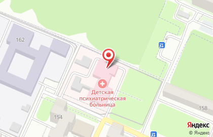 Психиатрическая больница в Брянске на карте