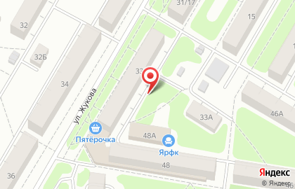Северный банк Сбербанка России, ОАО, Ярославское отделение №17 на улице Жукова на карте