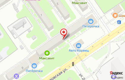 Супермаркет Пятерочка в Автозаводском районе на карте