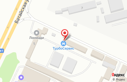 ТД Меркурий компания по ремонту и поставке сельскохозяйственной техники на Батайской улице на карте