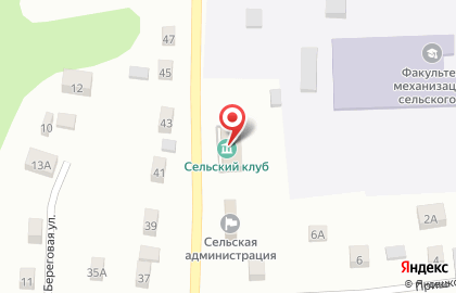 Лесниковский сельский клуб на карте