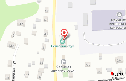 Лесниковский сельский клуб на карте