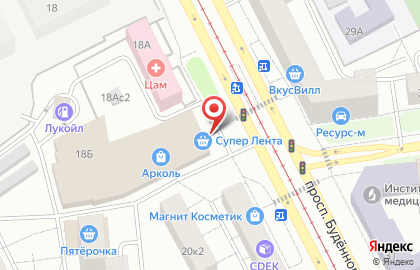 Магазин овощей и фруктов в Москве на карте