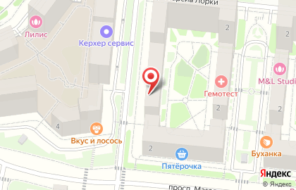 SPA-салон Майтрея на проспекте Магеллана на карте