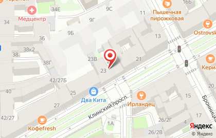 Ателье в Санкт-Петербурге на карте