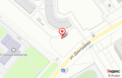 Шиномонтажная мастерская pit Stop на улице Дмитриева на карте