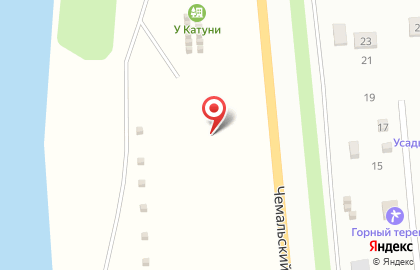 Кемпинг У Катуни на карте