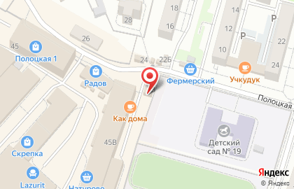 Магазин постельных принадлежностей в Московском районе на карте