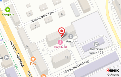 Образовательный центр Анкор на проспекте Ленина на карте