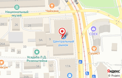 Николаевский в Советском районе на карте