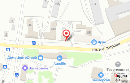 Художественная мастерская в Ленинск-Кузнецком на карте