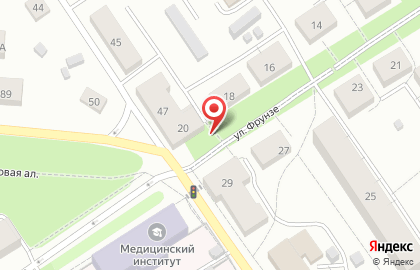 Продуктовый магазин в Петрозаводске на карте