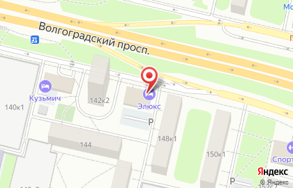 Elux Hotel на карте