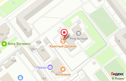 Суши-бар Красный дракон на проспекте Академика Филатова на карте