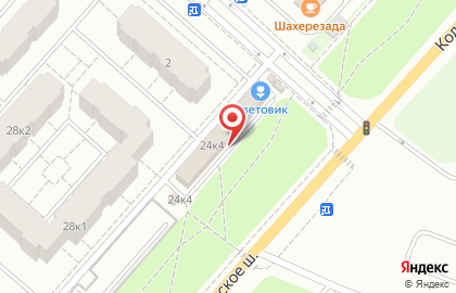 Фирменный магазин кондитерских изделий Невские Берега на Колпинском шоссе на карте