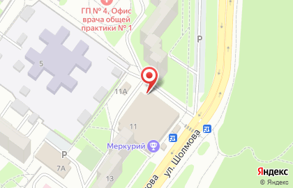 Закусочная На Промышленной на карте