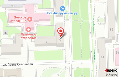 Аптека Планета Здоровья на Комсомольском проспекте, 77 на карте