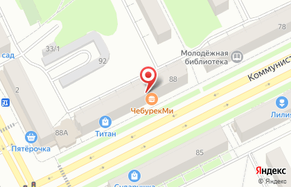 Банкомат Росгосстрах Банк, филиал в г. Сыктывкаре на Коммунистической улице, 88 на карте