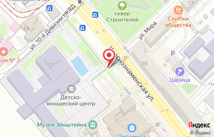 Магазин цветов в Волгограде на карте