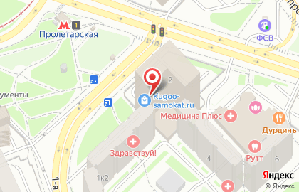 Торговая компания Шинуа на Волгоградском проспекте на карте