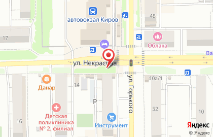 Микрофинансовая компания Кредитка на улице Некрасова, 12б на карте