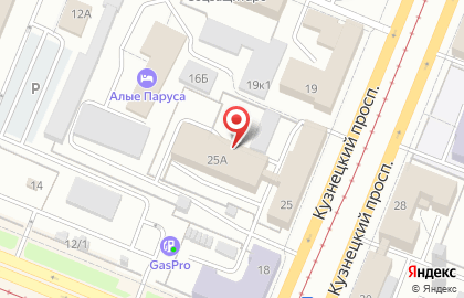 Кемеровская транспортная прокуратура на карте
