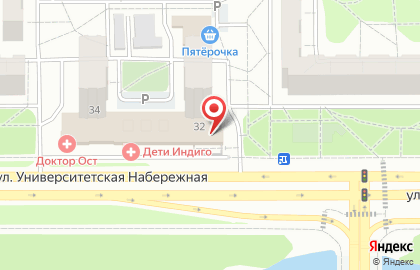 Магазин Красное & Белое в Челябинске на карте