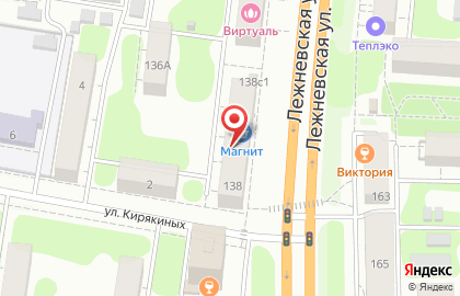 Мебельный салон Интерьер на Лежневской улице на карте
