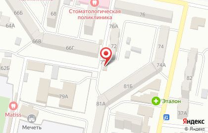 Гастроном Гигатль на карте