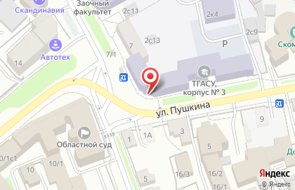 Техносинтез в Томске на карте