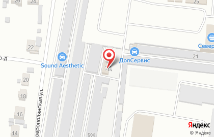 СТО Альфа-сервис в Октябрьском районе на карте