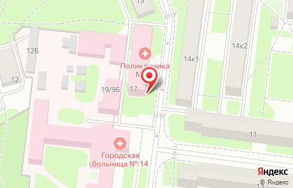 Травматологический пункт на улице Косинова на карте