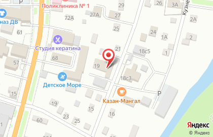 Приморское краевое отделение Общероссийской общественной организации Всероссийское добровольное пожарное общество во Владивостоке на карте