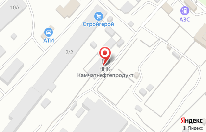Омега в Петропавловске-Камчатском на карте