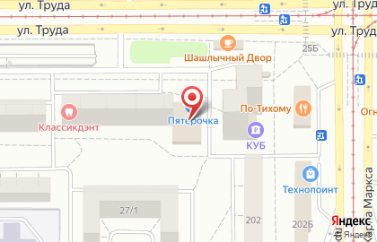 Магазин домашнего текстиля Постелька в Орджоникидзевском районе на карте