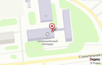 Оленегорский горнопромышленный колледж на карте