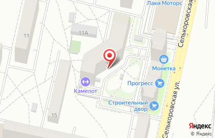 Ясли-сад Золотой ключик на Селькоровской улице на карте