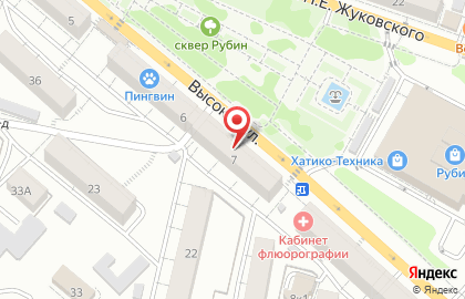 Магазин Природа в Кировском районе на карте