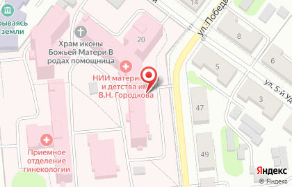 Родильный дом г. Иваново на карте