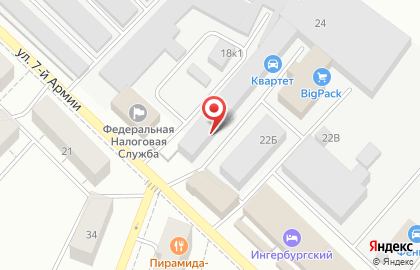 Супермаркет Верный в Санкт-Петербурге на карте