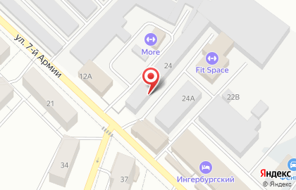 Супермаркет Верный в Санкт-Петербурге на карте