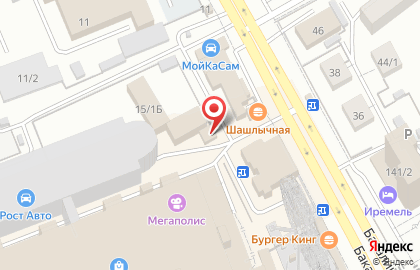 Западно-Уральское межрегиональное управление государственного автодорожного надзора Федеральной службы по надзору в сфере транспорта на карте