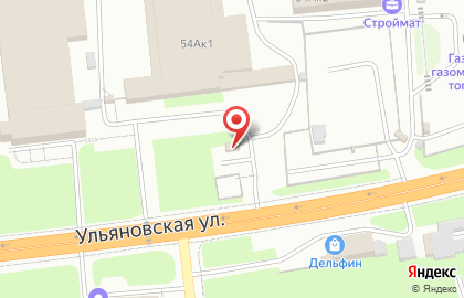 Шиномонтажная мастерская на Ульяновской улице на карте